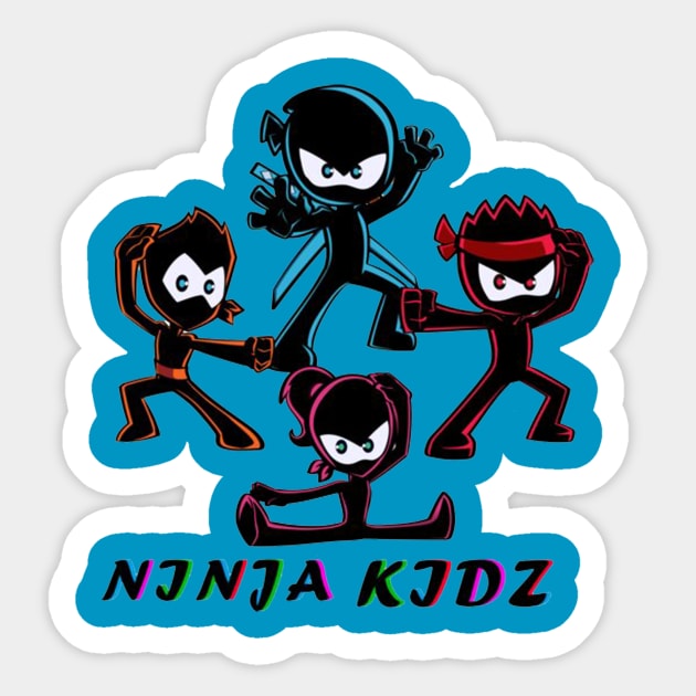 Ninja Kidz Sticker by PeytonSharp